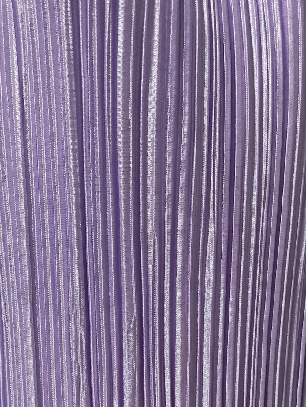 SHEIN Lavender Pleated Halter Mini Dress - Picture 3 of 11